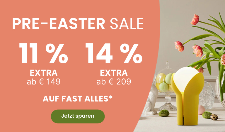 Pre-Easter Sale - Bis zu 14 % Rabatt auf fast alles*